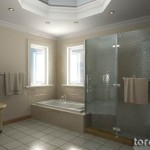 Contemporary Bathrooms Design architectural visualization Toronto3d.ca